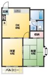 ノースヒルズ平和台の間取り画像