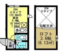 アンブランシュ大口Aの間取り画像