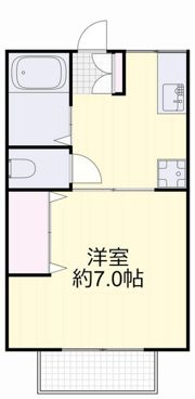シティハイムオーサンスの間取り画像