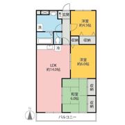 フラワーマンションの間取り画像
