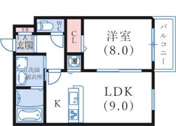 エイトプリンスの間取り画像