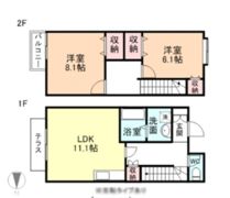 メゾンK＆М Ⅰの間取り画像