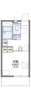 レオパレス友井の間取り画像