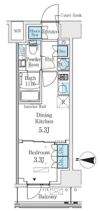 ベルファース錦糸町Southの間取り画像