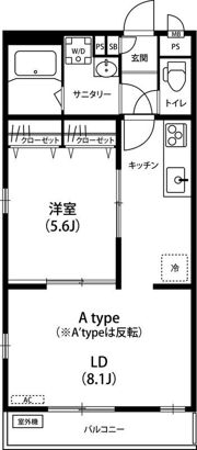 リブリ・ブロッサム武蔵小杉の間取り画像