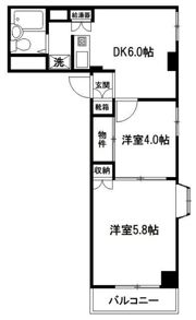 コーポKENの間取り画像