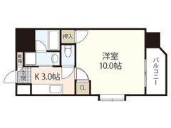 フローラ西原の間取り画像