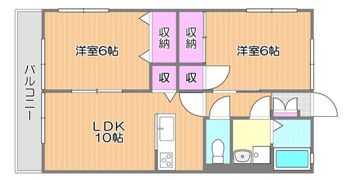 シティハイムタケモトの間取り画像