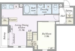 My Style vintage明大前ヒルズの間取り画像