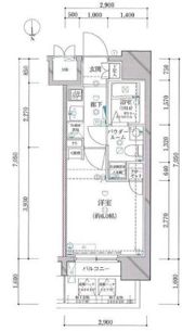アルテシモレガの間取り画像
