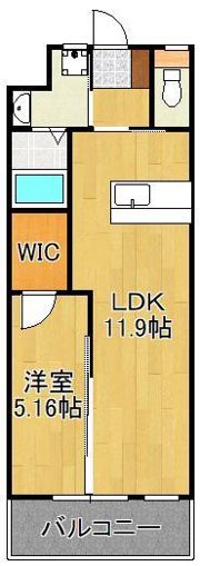 ウィングス三萩野の間取り画像