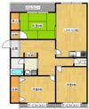 グリーンパレス関町の間取り画像