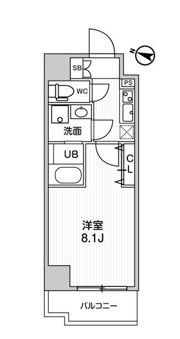 ジェノヴィア南千住Ⅱスカイガーデンの間取り画像