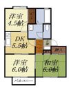 プラースⅡの間取り画像
