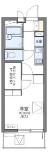 レオパレスクローバーの間取り画像