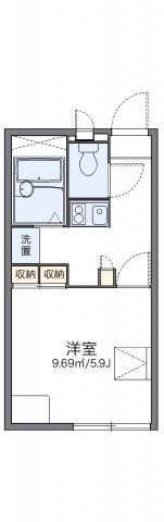 レオパレス山口Cの間取り画像