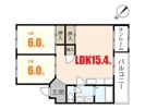カルチェ堀田No.1の間取り画像