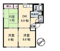 ミラベル焼山中央 A棟の間取り画像