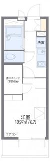 レオパレス東蟹屋の間取り画像