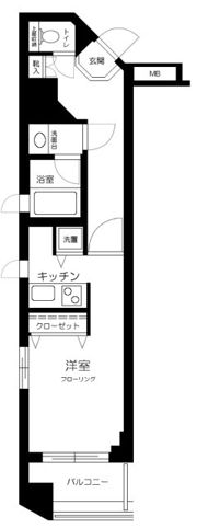 デュオ・スカーラ東日本橋の間取り画像