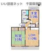 ハイツおゆみ野Ⅱの間取り画像