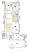 パークホームズ東中野の間取り画像