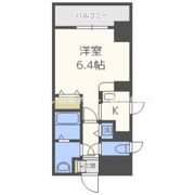 レジディア天神橋の間取り画像