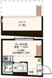 ハーモニーテラス南小岩Ⅳの間取り画像