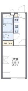 レオパレス神崎川の間取り画像