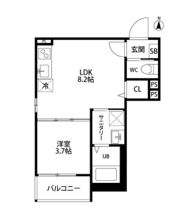 フォレスト大和田の間取り画像