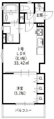 クリエオーレ南津の辺町の間取り画像