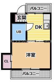 ミツヤマンションの間取り画像