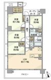 プラウドシティ加賀学園通りの間取り画像