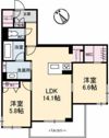 メゾン府中南の間取り画像