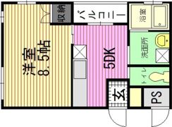 Flechir-kuBの間取り画像