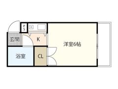 キューブ井口台の間取り画像