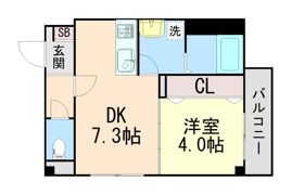 ソリティア芦屋西の間取り画像