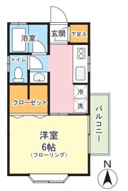 Tコーポの間取り画像