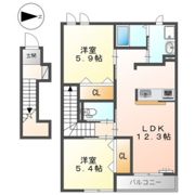 シルフィード．Nの間取り画像