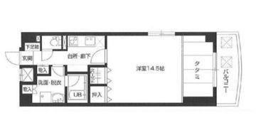 ソシアル琥珀の間取り画像