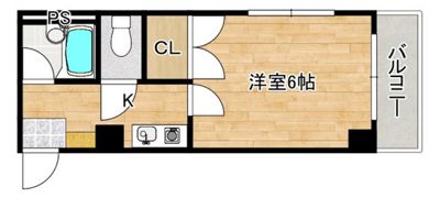 エステート24東雲の間取り画像