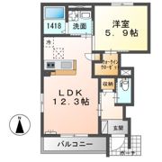梵（そよぎ）の間取り画像