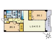 ドミール シャトーの間取り画像