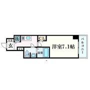 プレサンス梅田東ベータの間取り画像