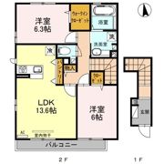 ラフィーネの間取り画像
