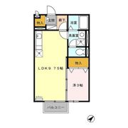 モナリエ飯泉の間取り画像