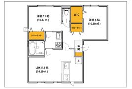 コンチェルトAの間取り画像