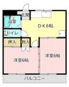 上島マンションの間取り画像