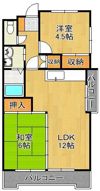 ロイヤルコーポKMの間取り画像