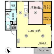 ファミーユ山崎の間取り画像